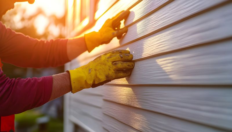 Sealing and Securing Siding Panels